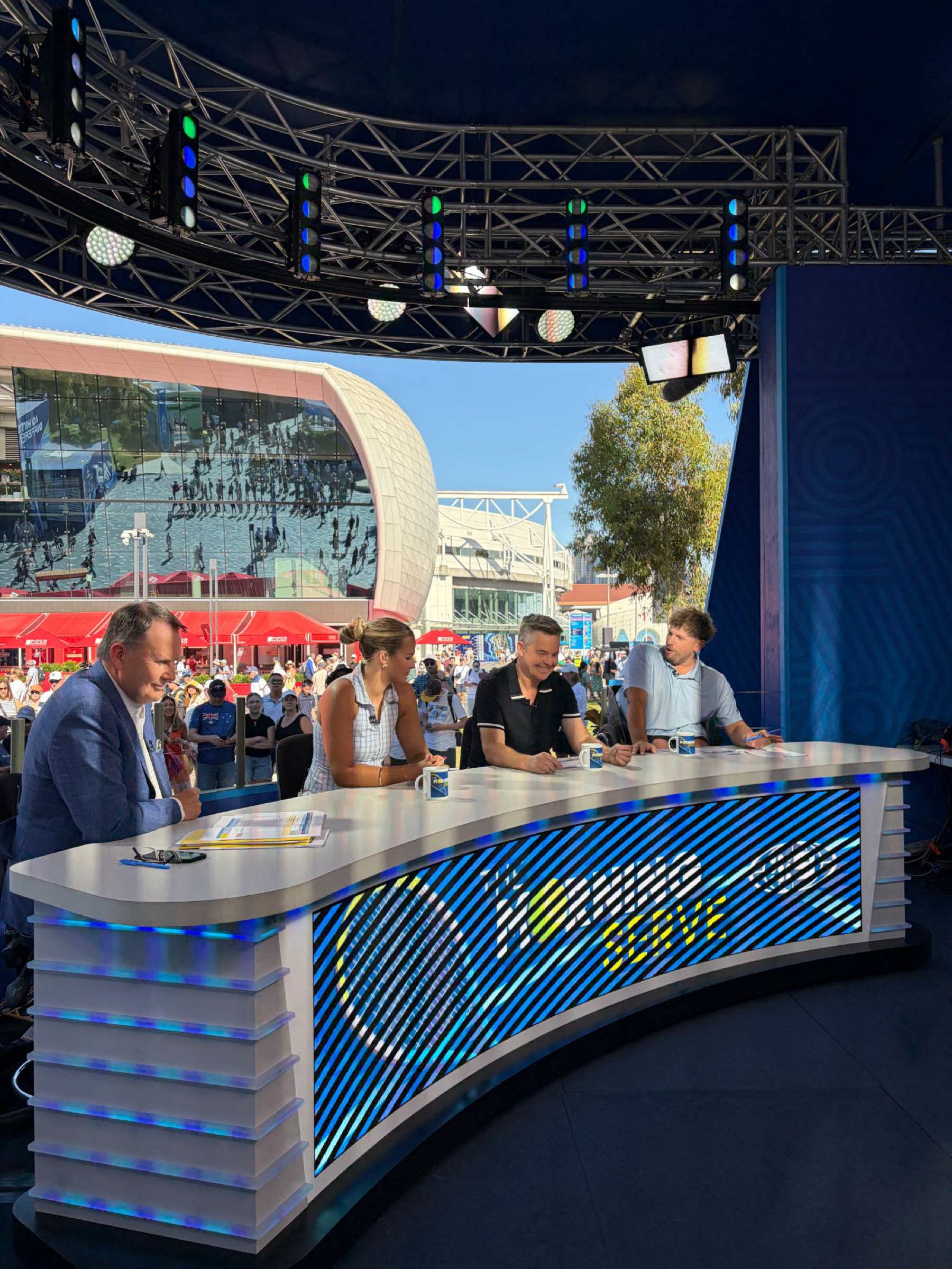 The Morning Serve, Australian Open 2026, Nine Network